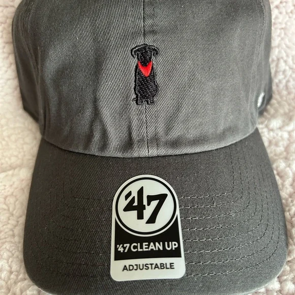 ‘47 Brand Black Lab Base Runner Clean Up Hat - Picture 3 of 5